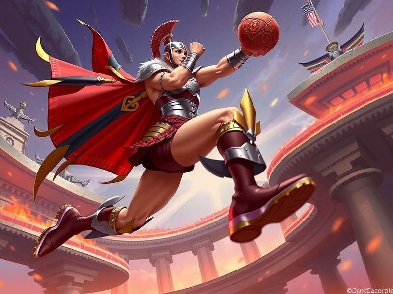 Dunk Gladiator IN Official Cover Art